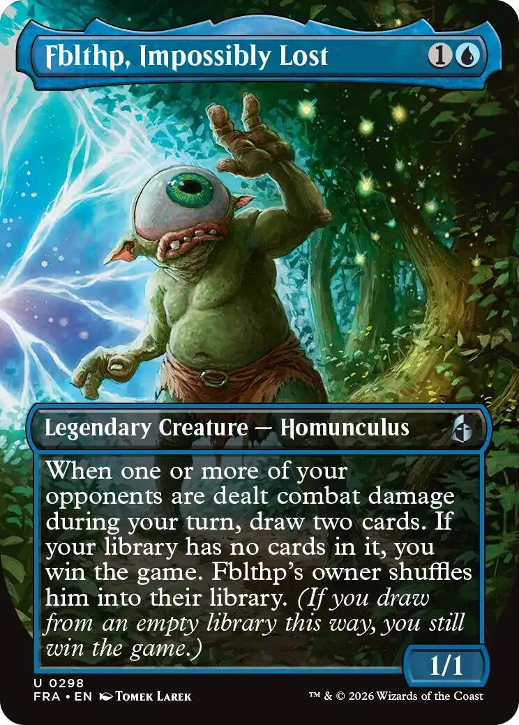 Fblthp, Impossibly Lost (Borderless) (298) (Reality Fracture)