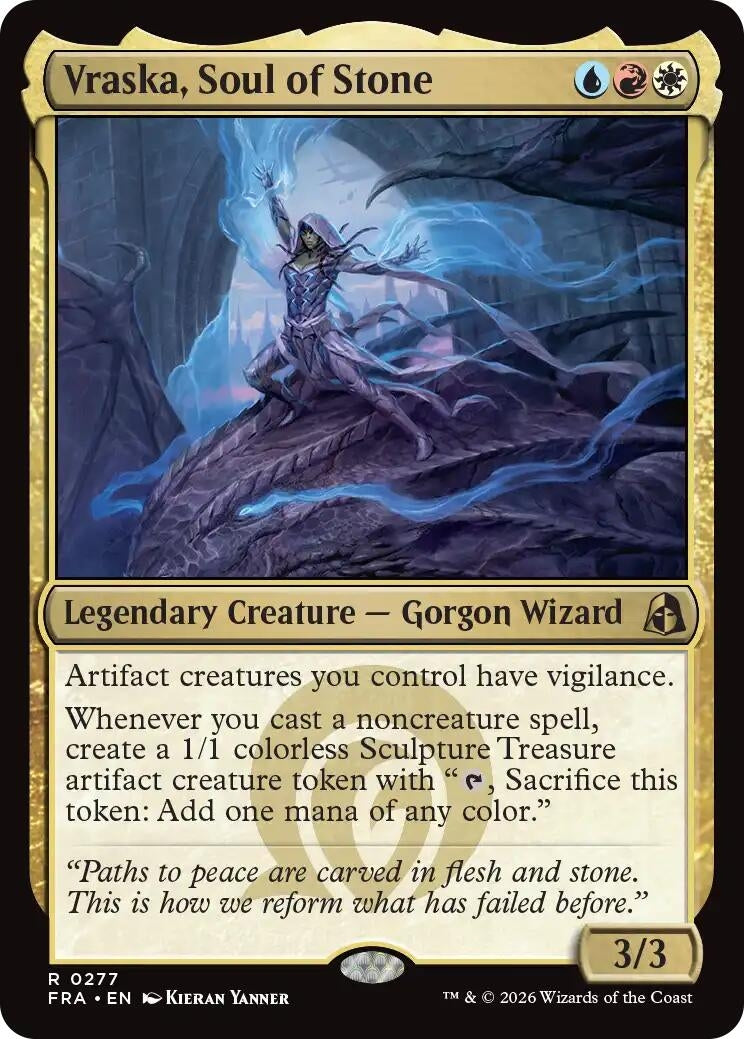 Vraska, Soul of Stone (277) (Reality Fracture)