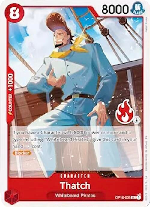 Image for Thatch (Ace Deck) (OP16-005) (Set Sail Deck Set) (SD01) - One Piece Card Game