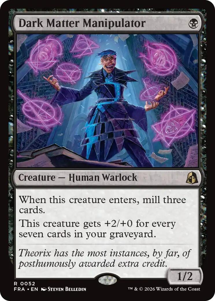 Dark Matter Manipulator (52) (Reality Fracture)