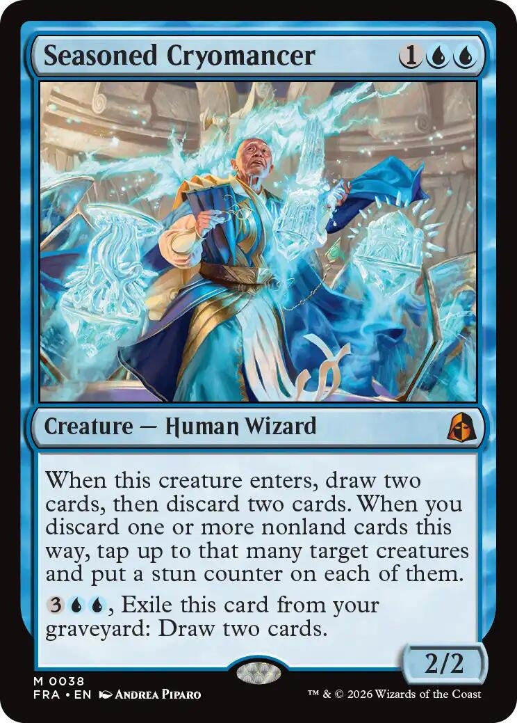 Seasoned Cryomancer (38) (Reality Fracture)