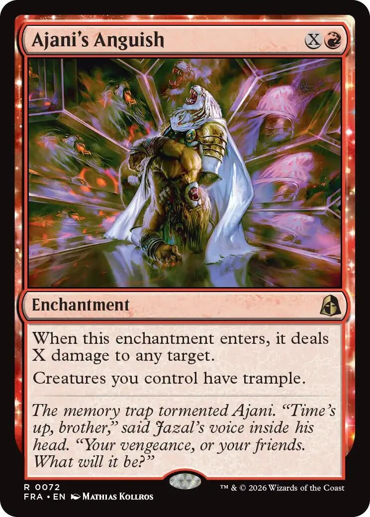 Ajani's Anguish (72) (Reality Fracture)