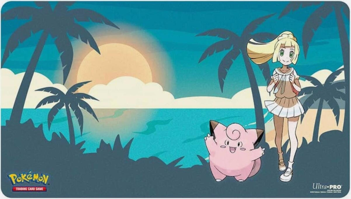 Image for Pokemon Playmat - Lilie and Clefairy - Playmats