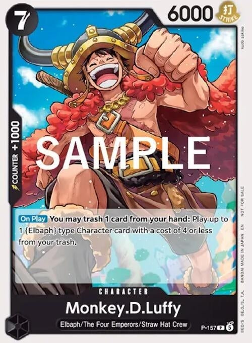 Image for Monkey.D.Luffy (Pirates Party 2026 Vol. 3) (P-157) (One Piece Promotion Cards) (OP-PR) - One Piece Card Game