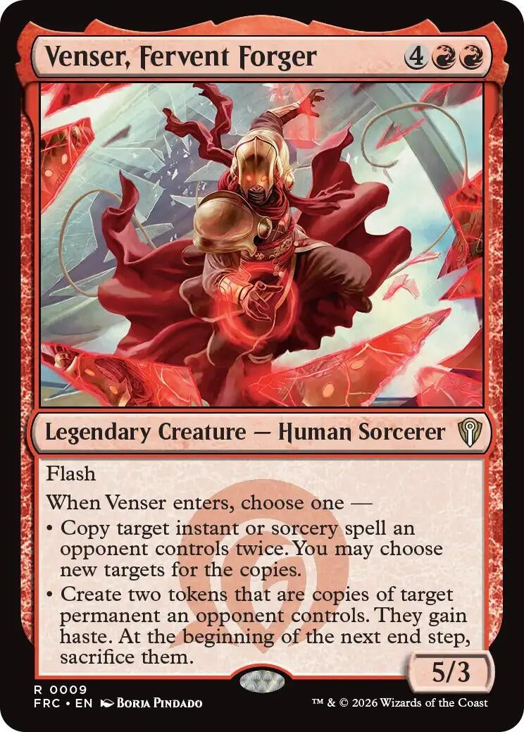 Venser, Fervent Forger (9) (Reality Fracture)