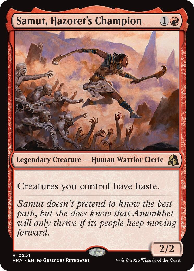 Samut, Hazoret's Champion (251) (Reality Fracture)
