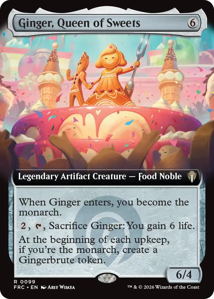 Ginger, Queen of Sweets (Extended Art) (99) (Reality Fracture)