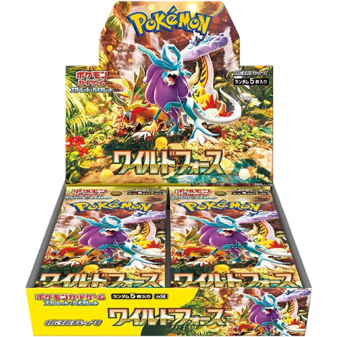Pokemon Japanese: Wild Force Booster Box Pokemon Japanese: Wild Force Booster Box