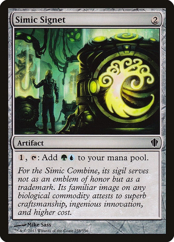 Simic Signet (258) (Commander 2013)