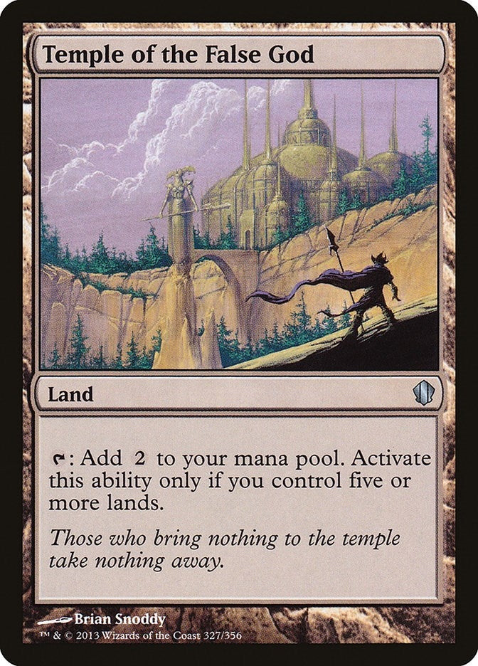 Temple of the False God (327) (Commander 2013)
