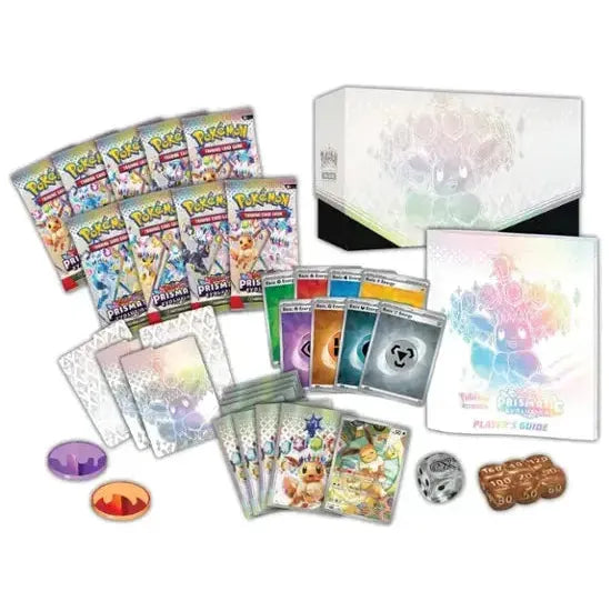 POKÉMON TCG Scarlet & Violet Prismatic Evolutions Elite Trainer Box