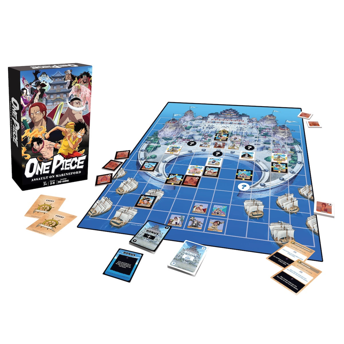 One Piece: Assault on Marineford Board Game - PokeBox USA