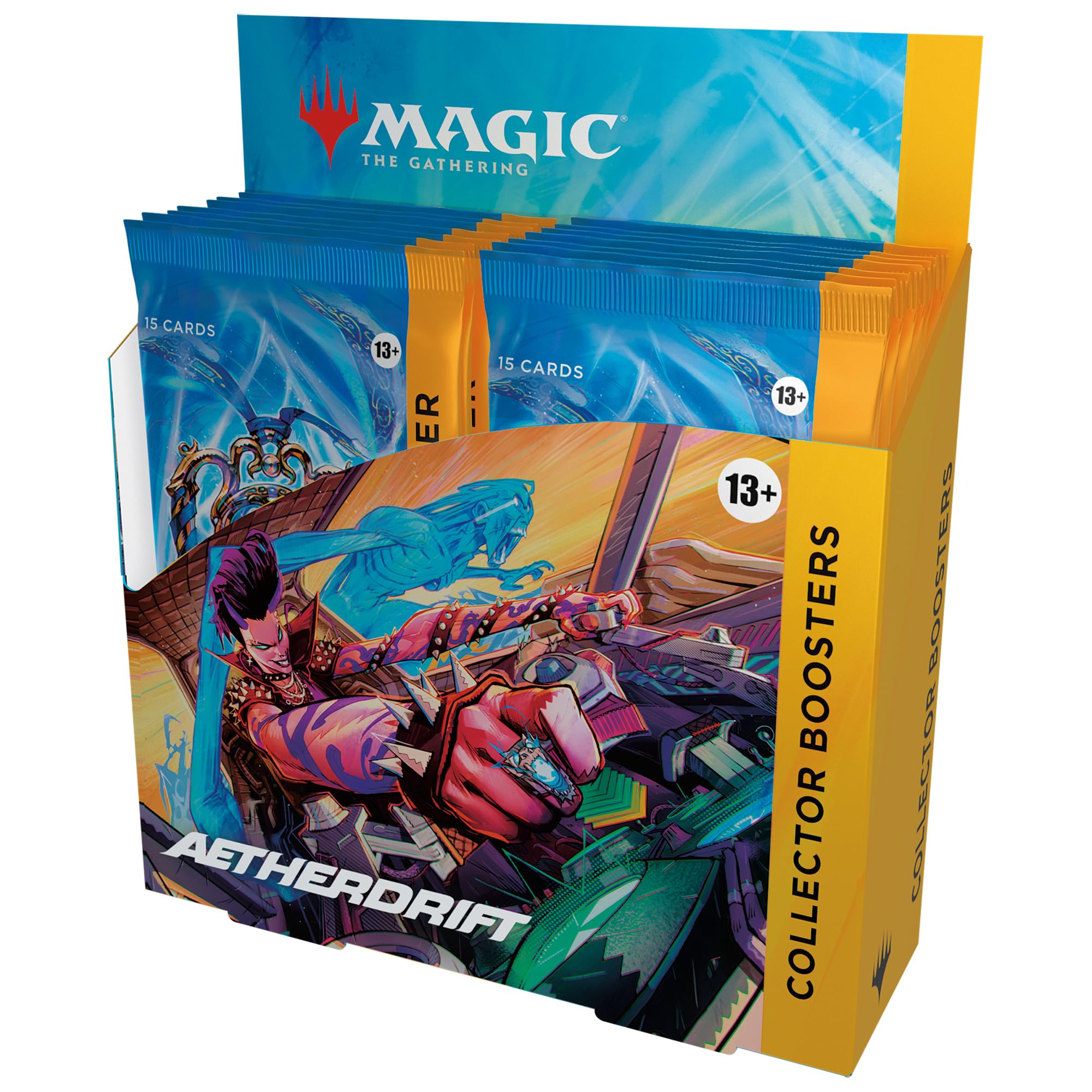 Magic The Gathering | Aetherdrift Collector Booster Box - PokeBox USA