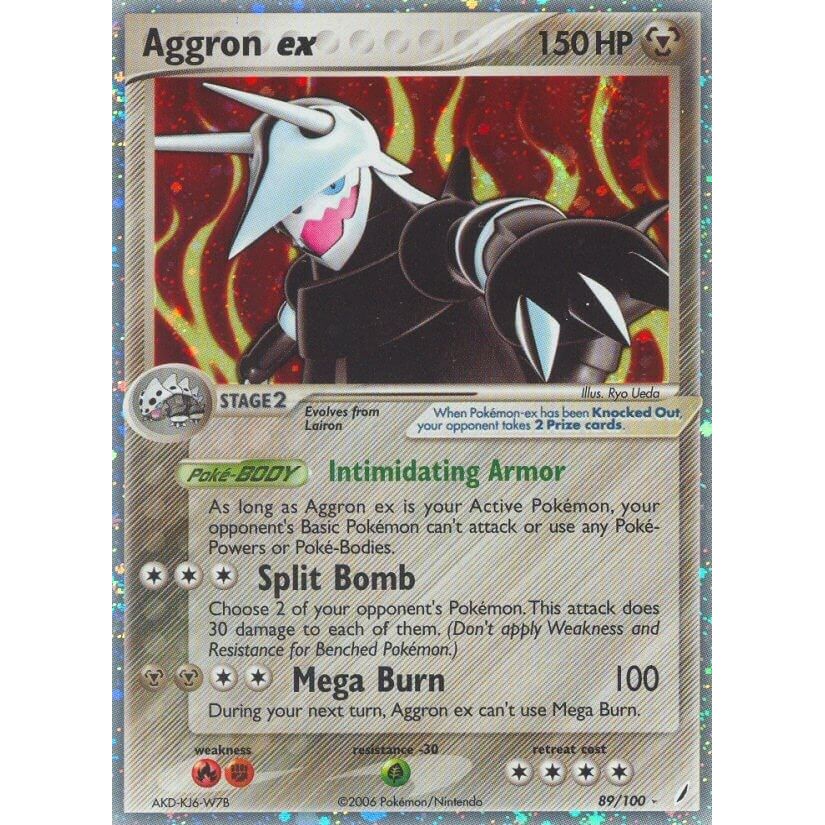 Image for Aggron ex (89/100) (Crystal Guardians) - Pokemon
