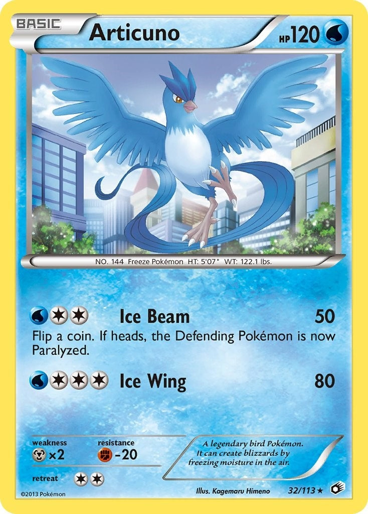 Image for Articuno (32/113) (Legendary Treasures) - Pokemon