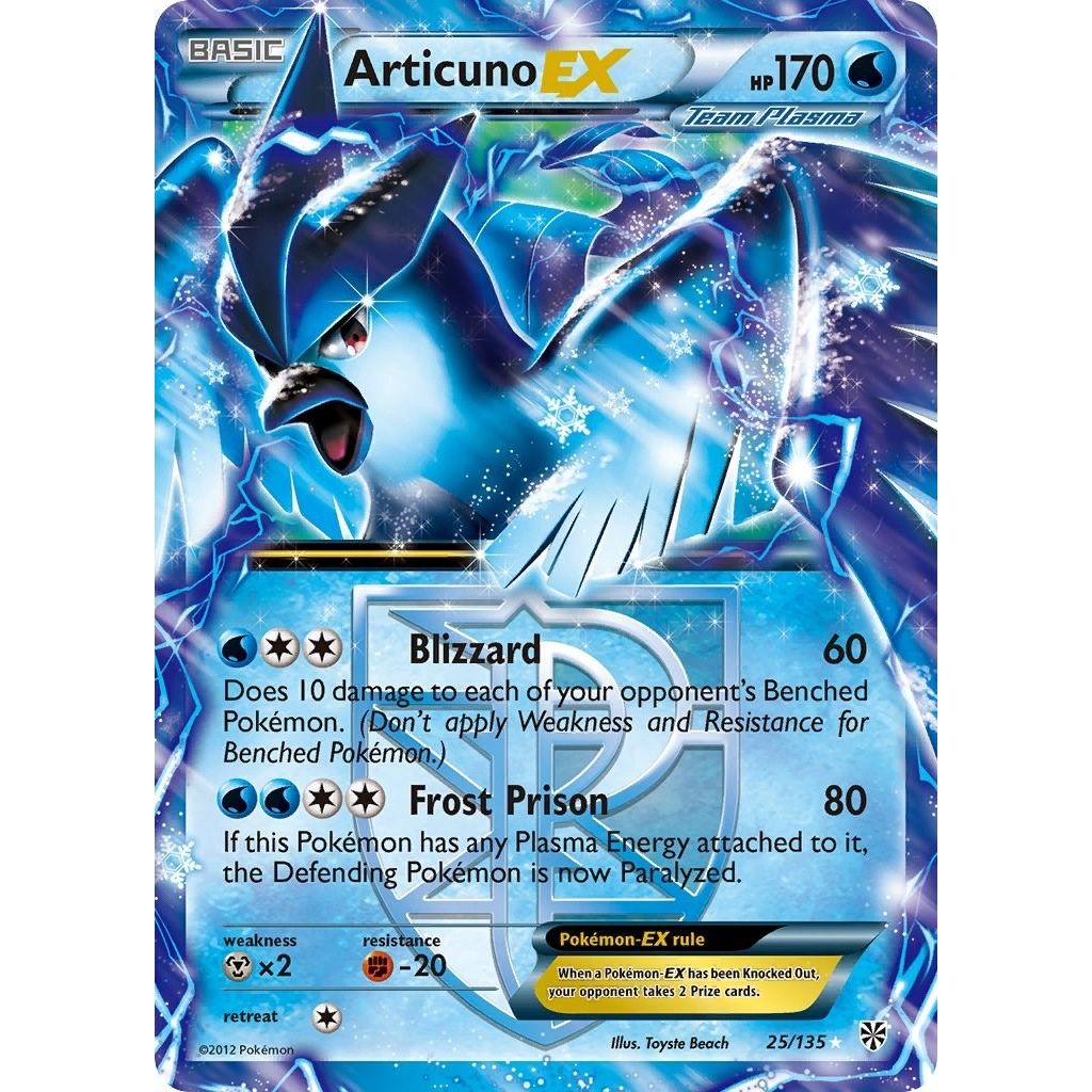 Image for Articuno EX (Team Plasma) (25/135) (Plasma Storm) - Pokemon