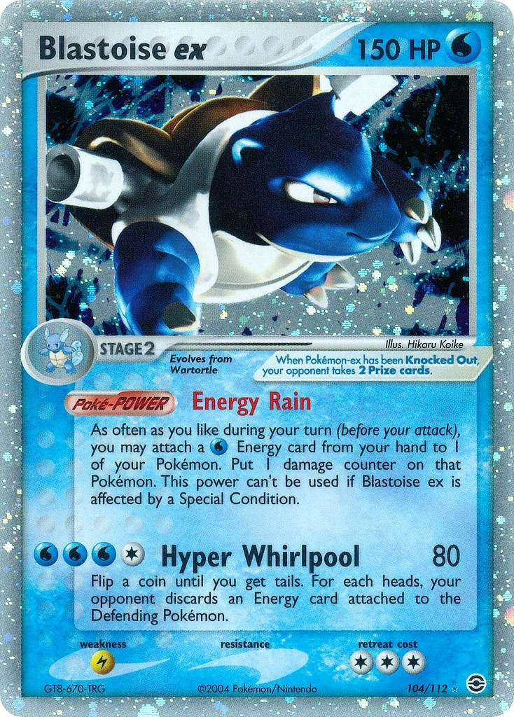 Image for Blastoise ex (104/112) (FireRed & LeafGreen) - Pokemon