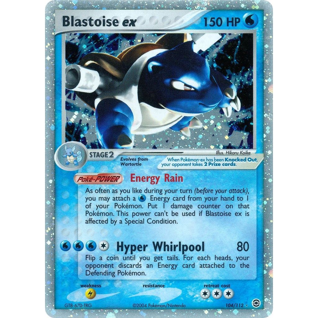 Image for Blastoise ex (104/112) (FireRed & LeafGreen) - Pokemon