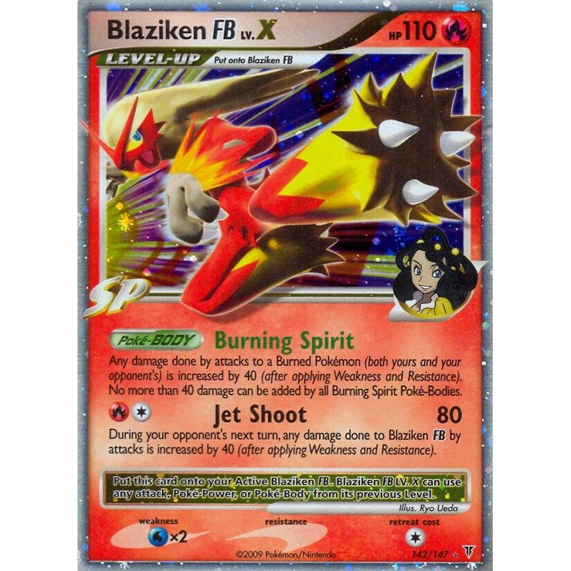 Image for Blaziken FB Lv.X (142) (Supreme Victors) - Pokemon