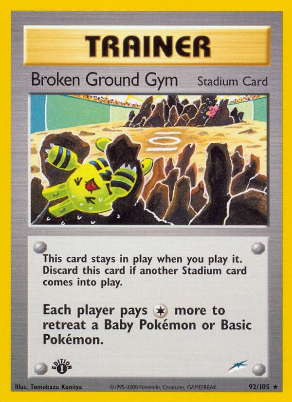 Image for Broken Ground Gym (092/105) (Neo Destiny) (N4) - Pokemon