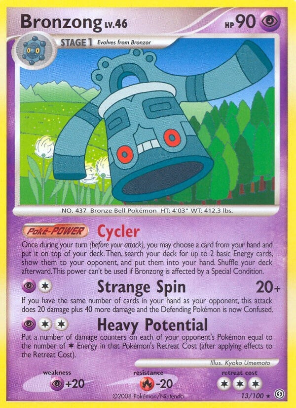 Image for Bronzong (13/100) (Stormfront) (SF) - Pokemon
