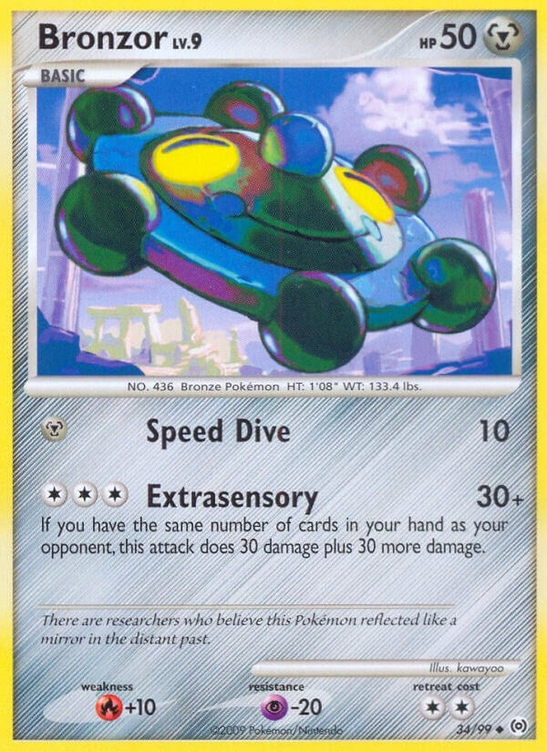 Image for Bronzor (34) (34/99) (Arceus) (AR) - Pokemon