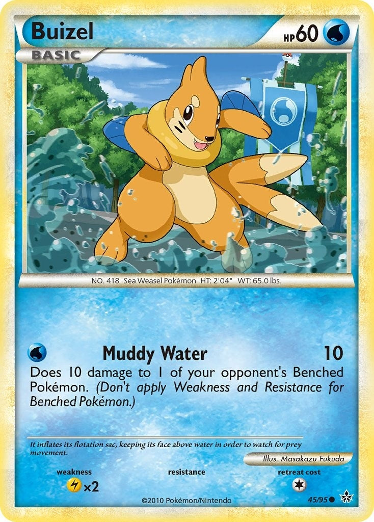 Image for Buizel (45/95) (Unleashed) (UL) - Pokemon