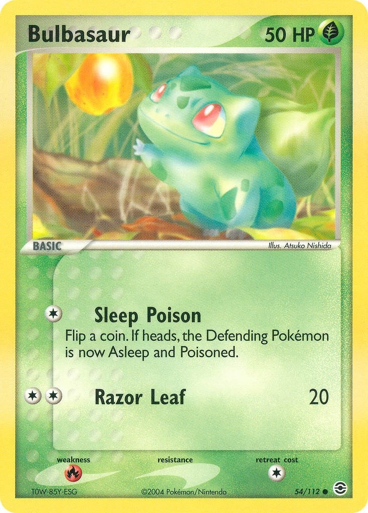 Image for Bulbasaur (54/112) (EX FireRed & LeafGreen) (RG) - Pokemon