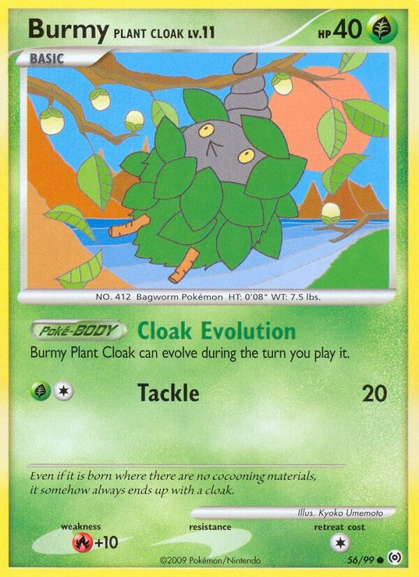 Image for Burmy Plant Cloak (56/99) (Arceus) (AR) - Pokemon