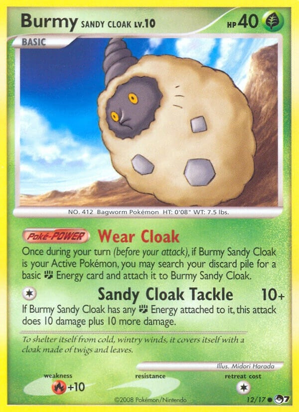Image for Burmy Sandy Cloak (012/017) (POP Series 7) (POP) - Pokemon
