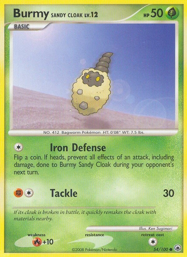 Image for Burmy Sandy Cloak (54/100) (Majestic Dawn) (MD) - Pokemon