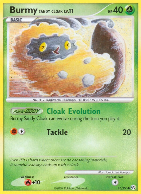 Image for Burmy Sandy Cloak (57/99) (Arceus) (AR) - Pokemon
