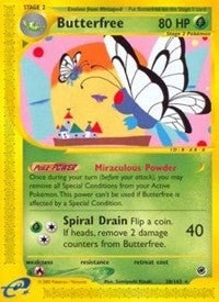 Image for Butterfree (38) (038/165) (Expedition) (EX) - Pokemon