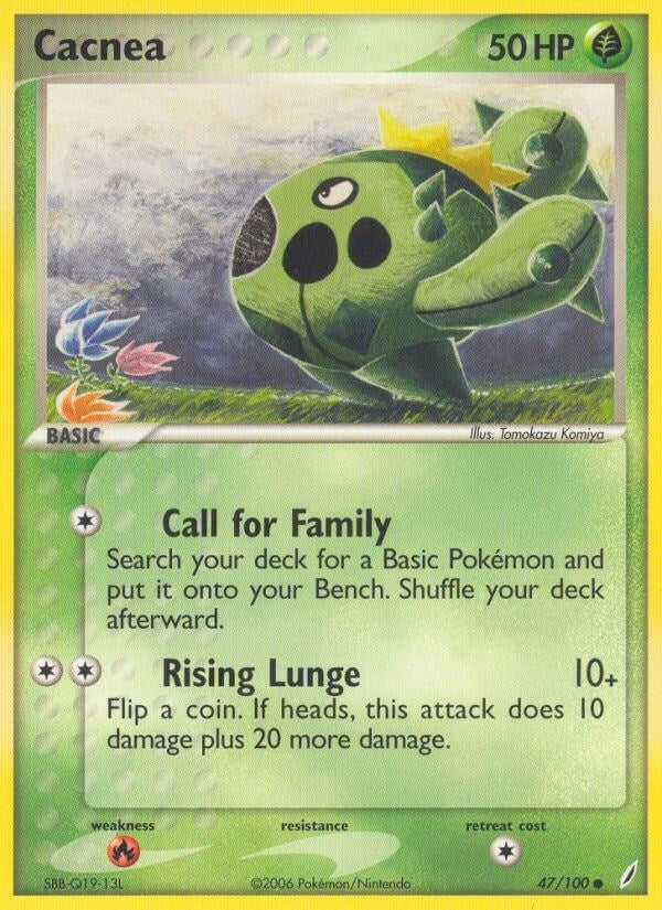 Image for Cacnea (47/100) (EX Crystal Guardians) (CG) - Pokemon