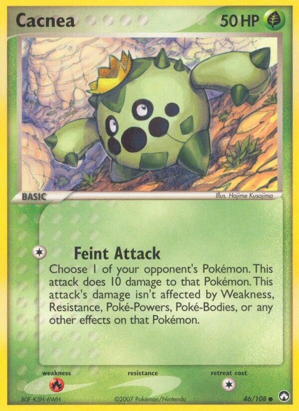 Image for Cacnea (46/108) (EX Power Keepers) (PK) - Pokemon