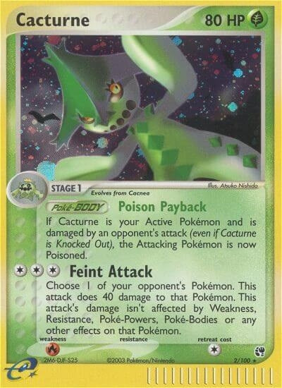 Image for Cacturne (2/100) (EX Sandstorm) (SS) - Pokemon
