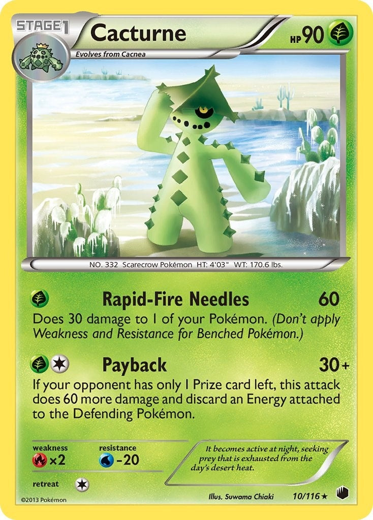 Image for Cacturne (10/116) (Plasma Freeze) (PLF) - Pokemon