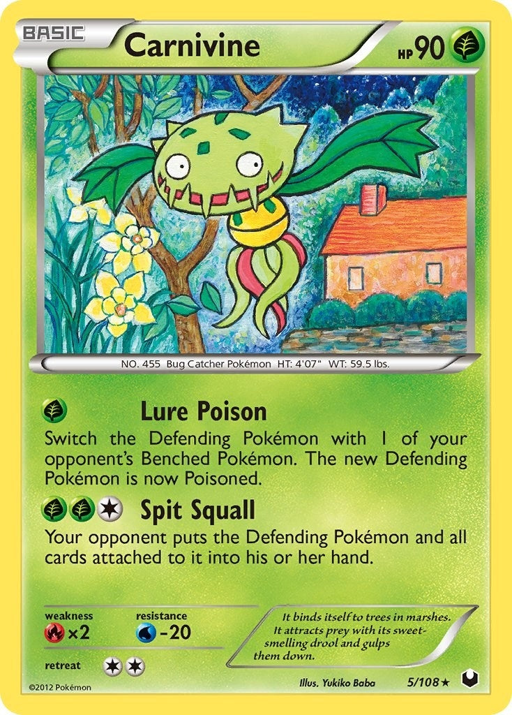 Image for Carnivine (5/108) (Dark Explorers) (DEX) - Pokemon