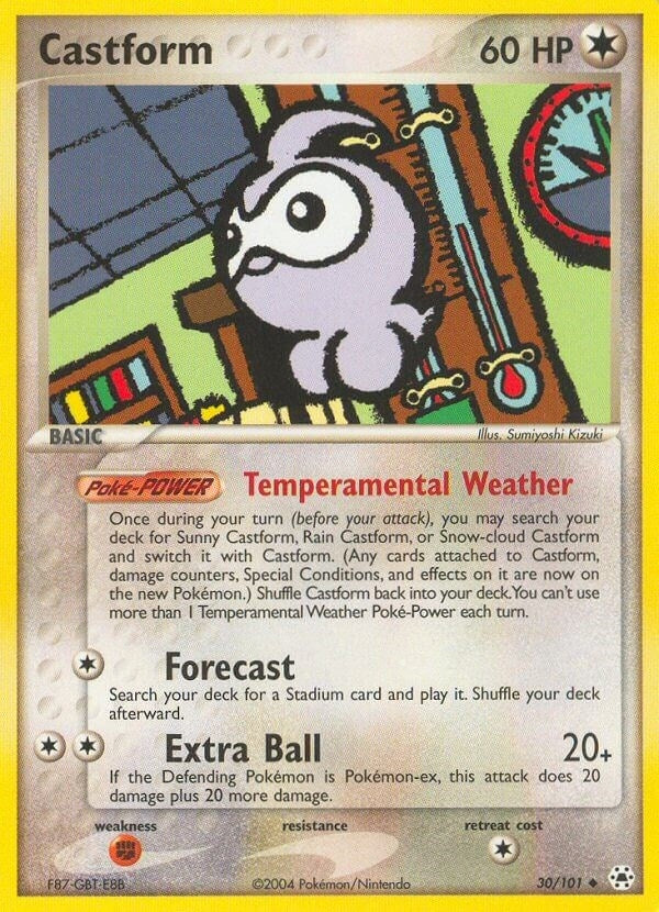 Image for Castform (30/101) (EX Hidden Legends) (HL) - Pokemon