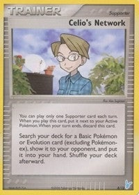 Image for Celio's Network (8/12) (EX Trainer Kit 2: Plusle & Minun) (PR) - Pokemon