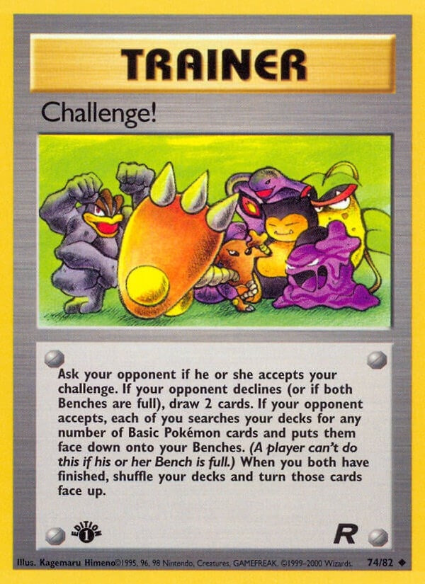 Image for Challenge! (74/82) (Team Rocket) (TR) - Pokemon