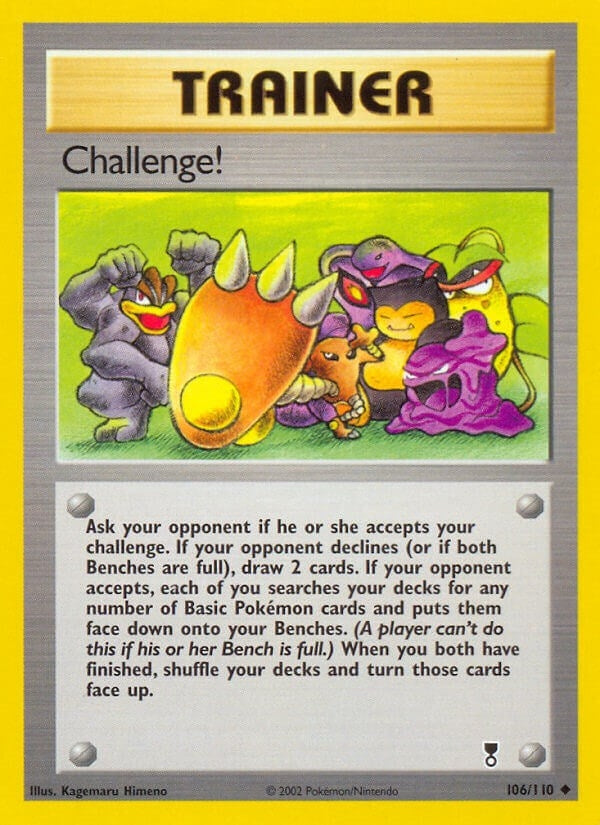 Image for Challenge! (106/110) (Legendary Collection) (LC) - Pokemon