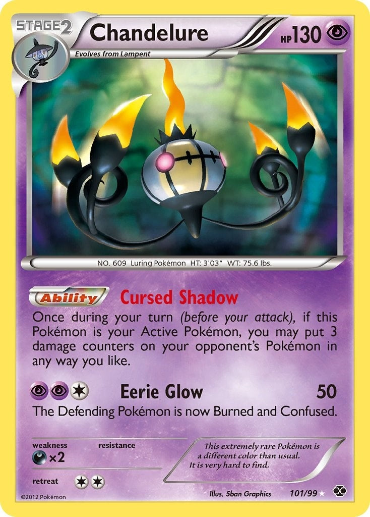 Image for Chandelure (Secret) (101/99) (Next Destinies) (NXD) - Pokemon