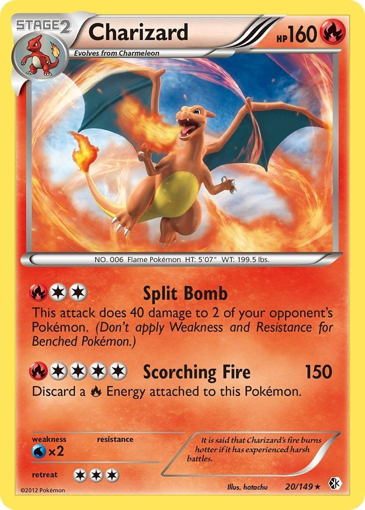 Image for Charizard (20/149) (Boundaries Crossed) (BCR) - Pokemon