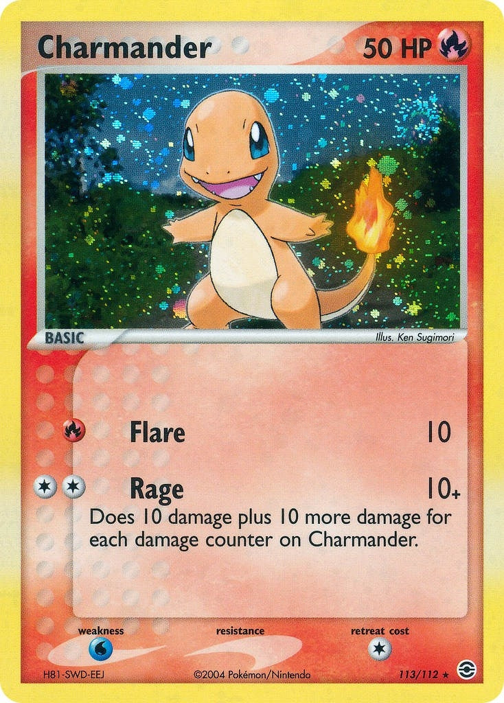 Image for Charmander (113/112) (EX FireRed & LeafGreen) (RG) - Pokemon