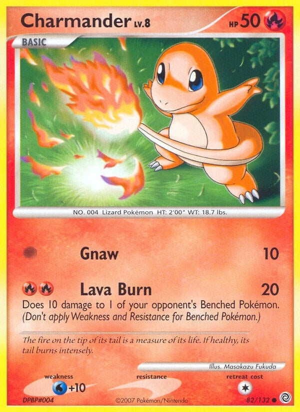 Image for Charmander (82/132) (Secret Wonders) (SW) - Pokemon