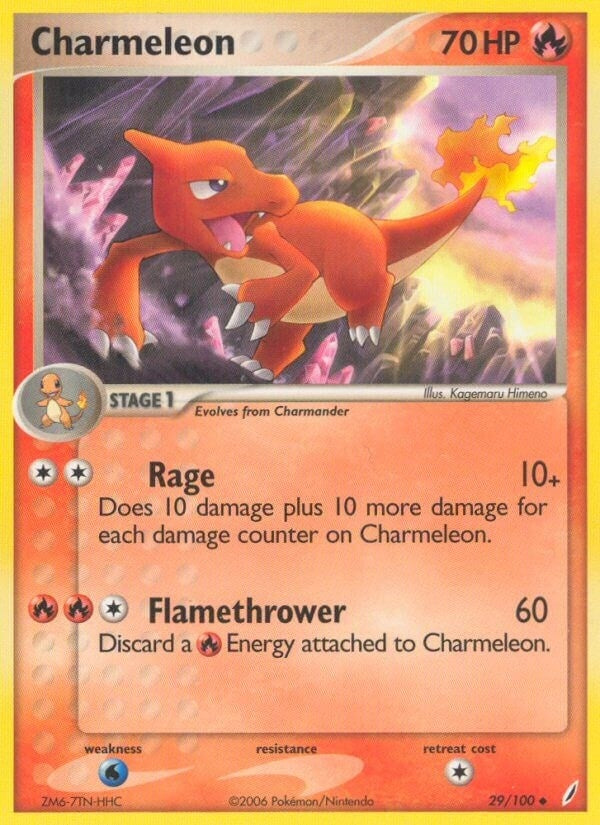 Image for Charmeleon (29/100) (EX Crystal Guardians) (CG) - Pokemon