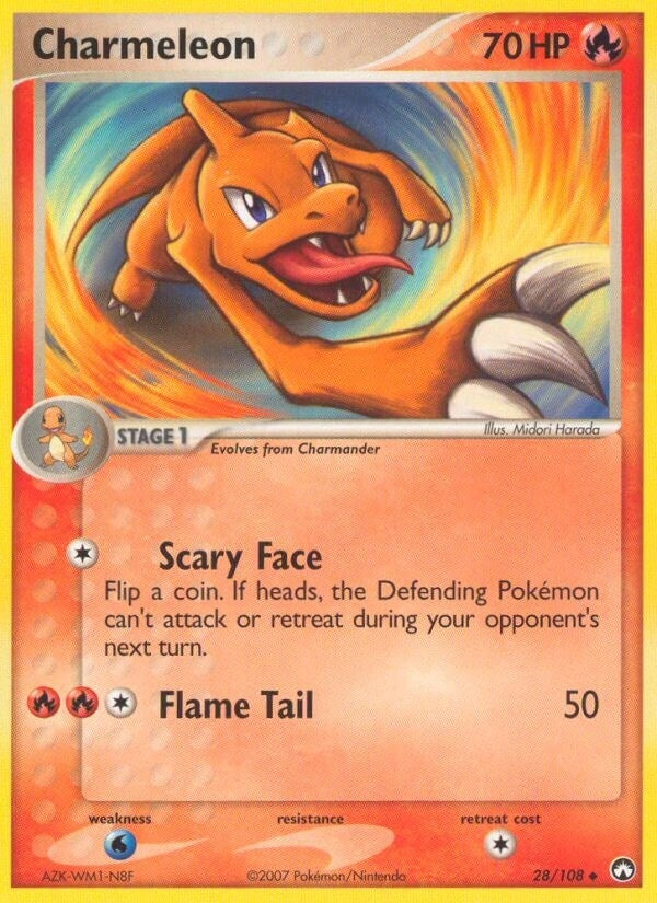 Image for Charmeleon (28/108) (EX Power Keepers) (PK) - Pokemon