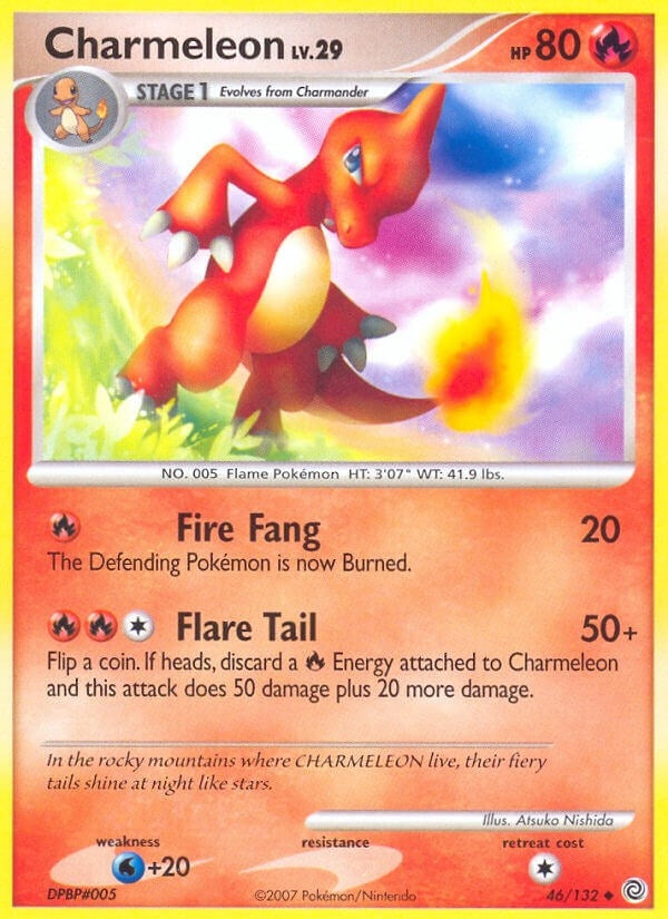 Image for Charmeleon (46/132) (Secret Wonders) (SW) - Pokemon