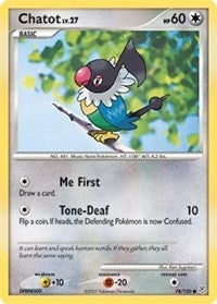 Image for Chatot (74/130) (Diamond and Pearl) (DP) - Pokemon